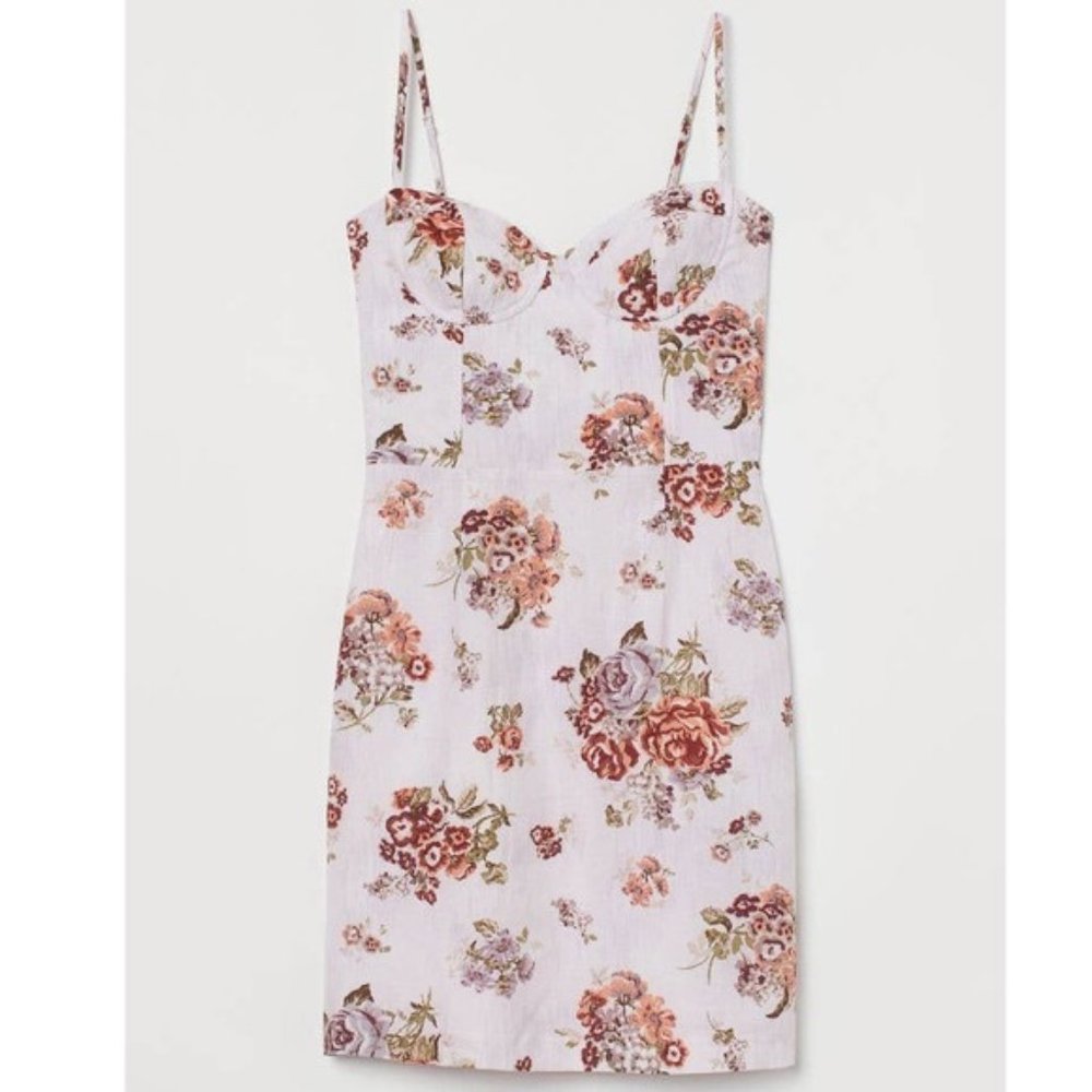 NWT Brock Collection x H&M Floral Dress S M - Picture 10 of 16